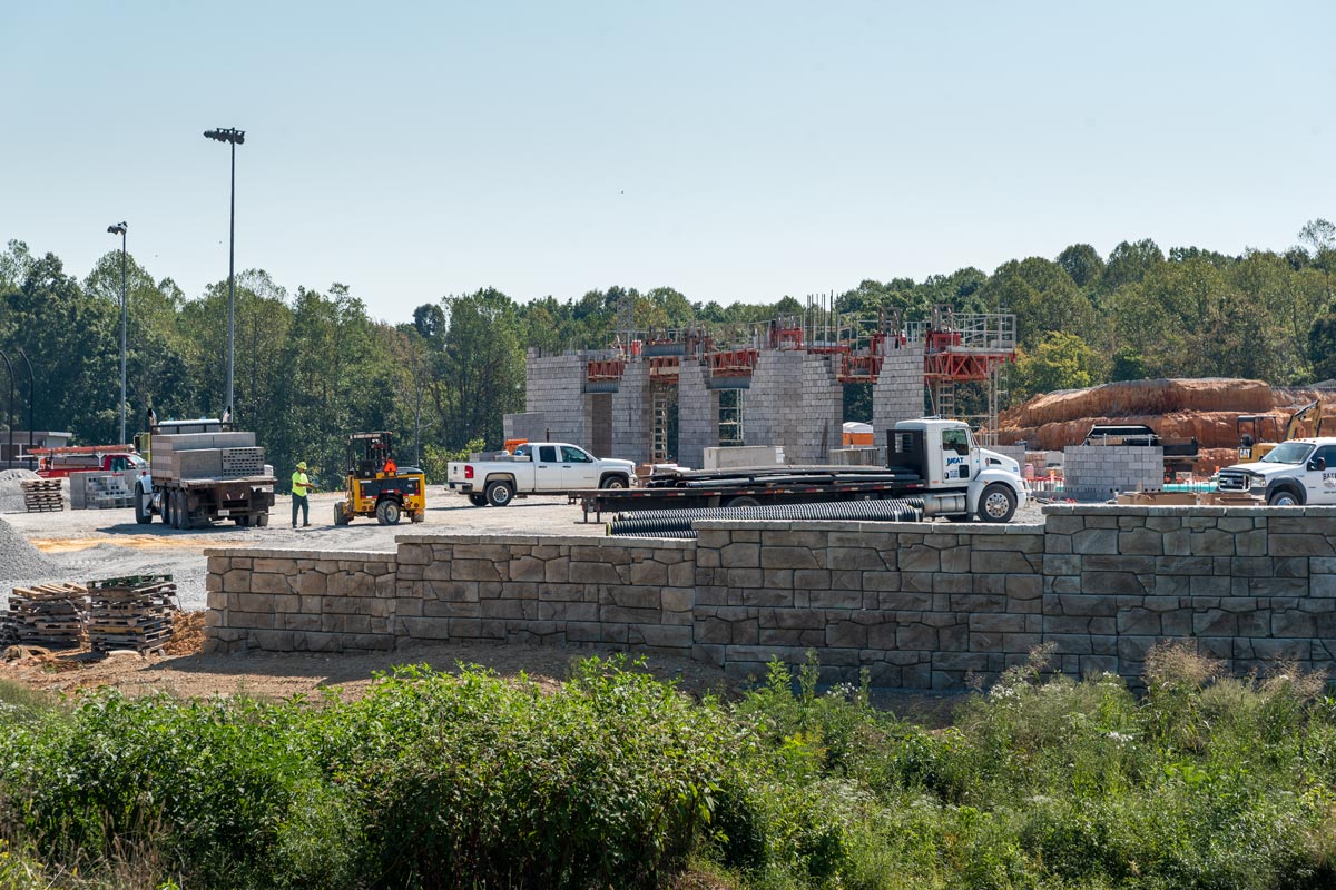 Lake Cumberland Regional College and Workforce Center first walls going up.