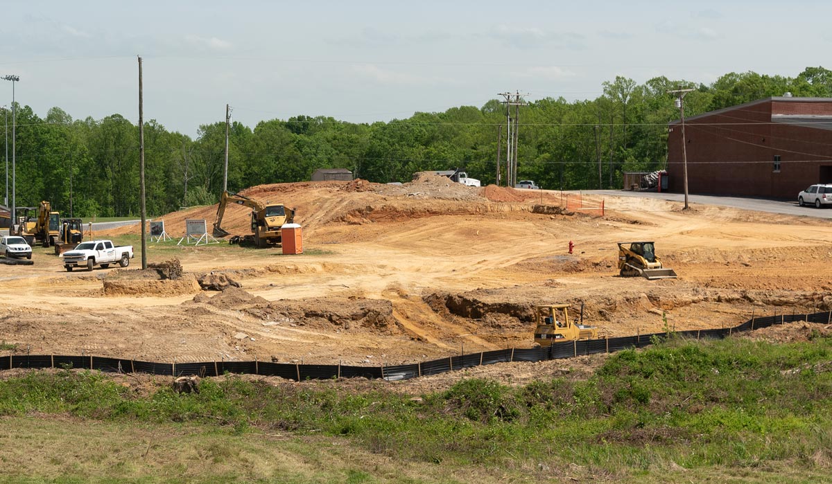 Lake Cumberland Regional College and Workforce Center site grading.