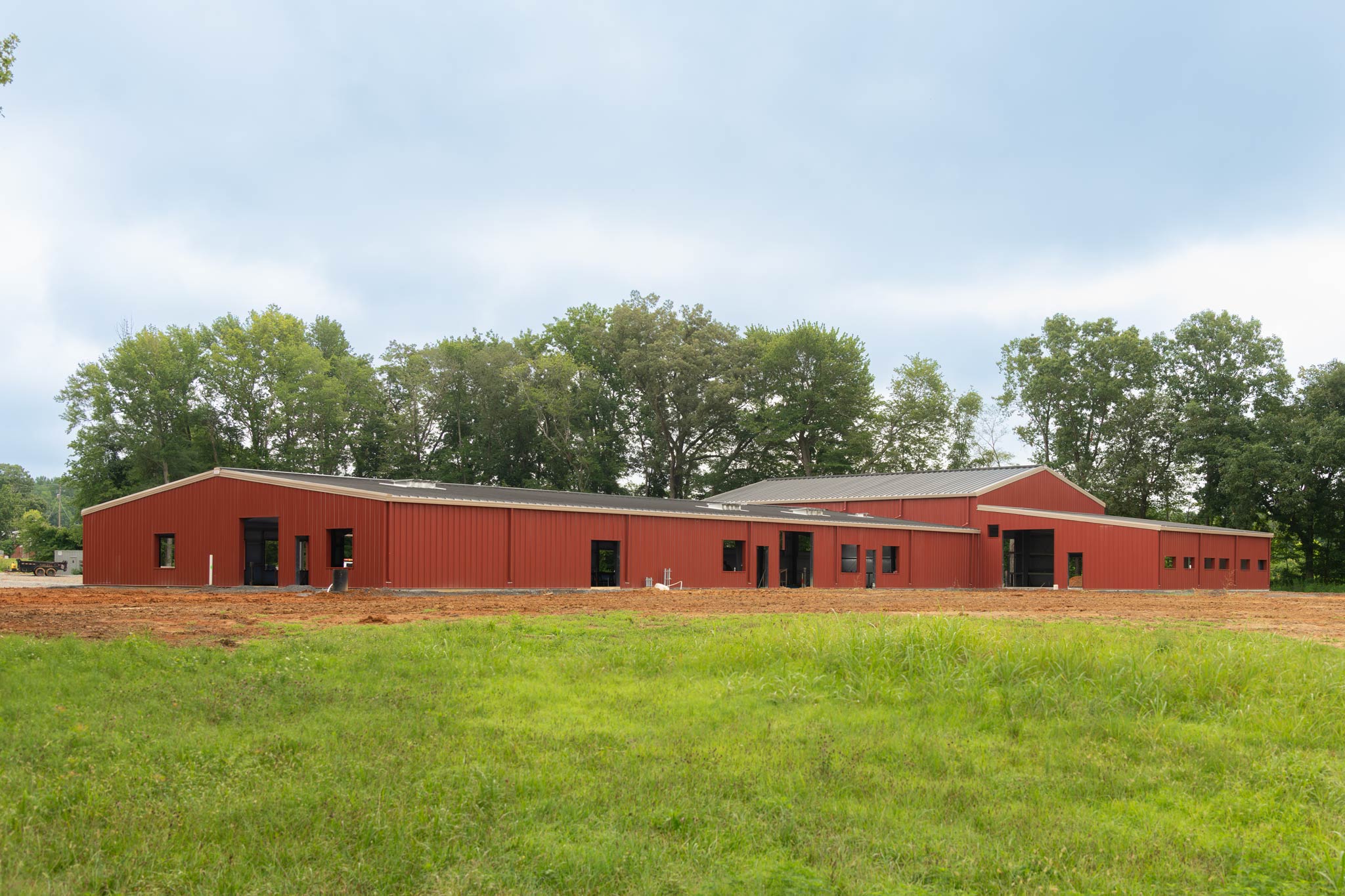 SEED ACADEMY construction progress back view