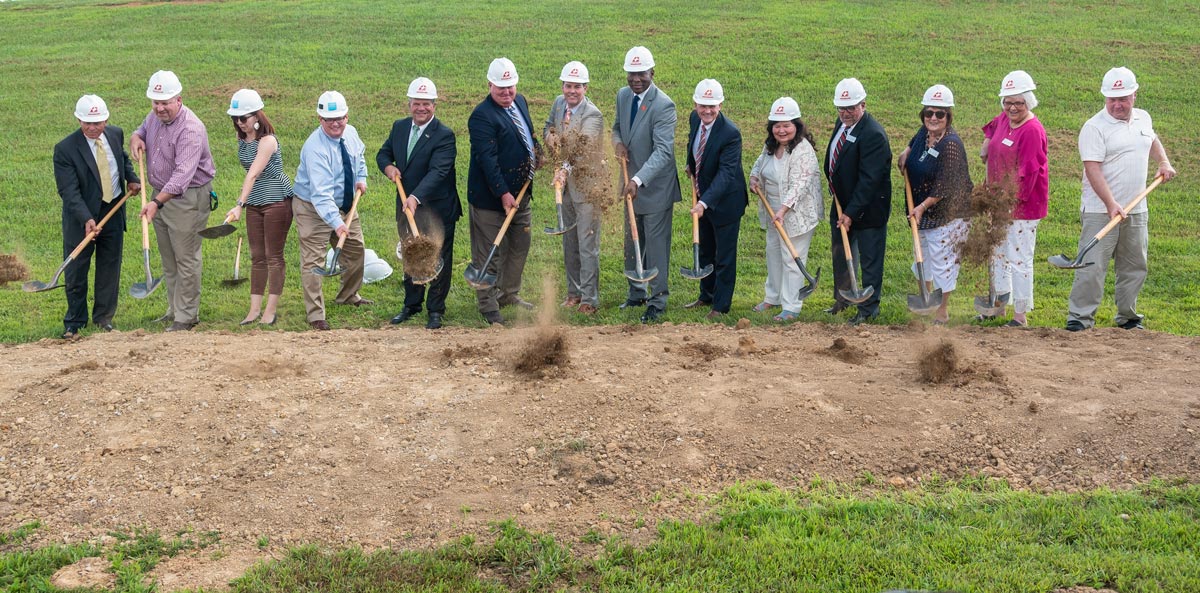 Lake Cumberland Regional College and Workforce Center ground breaking.