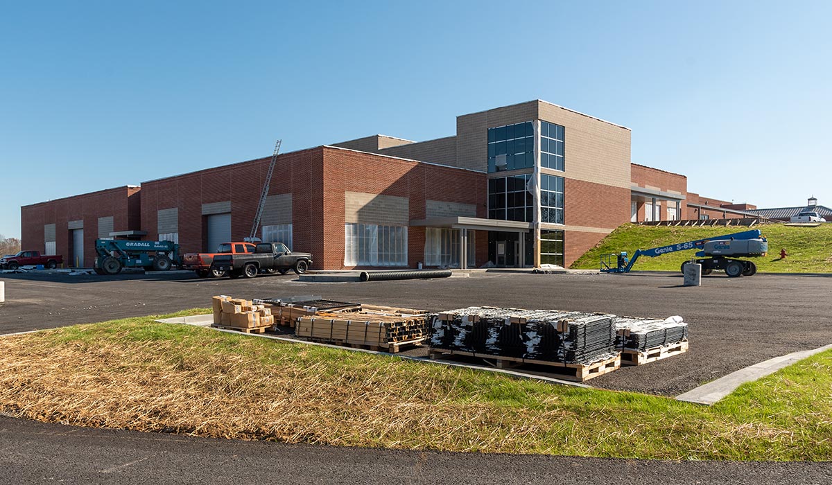 workforce college construction progress November 2020