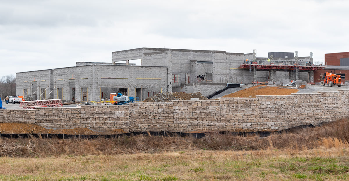 workforce college construction progress February 2020