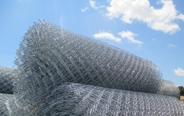 metal wire fencing in rolls
